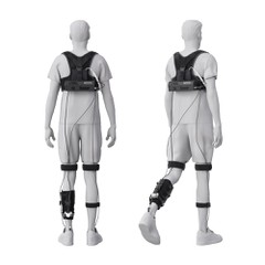 Допомагайте м'якому екзоскелетному ходунку