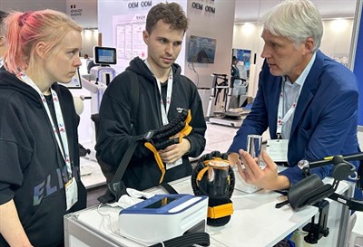 Syrebo демонструє інноваційних реабілітаційних роботів на MEDICA 2024